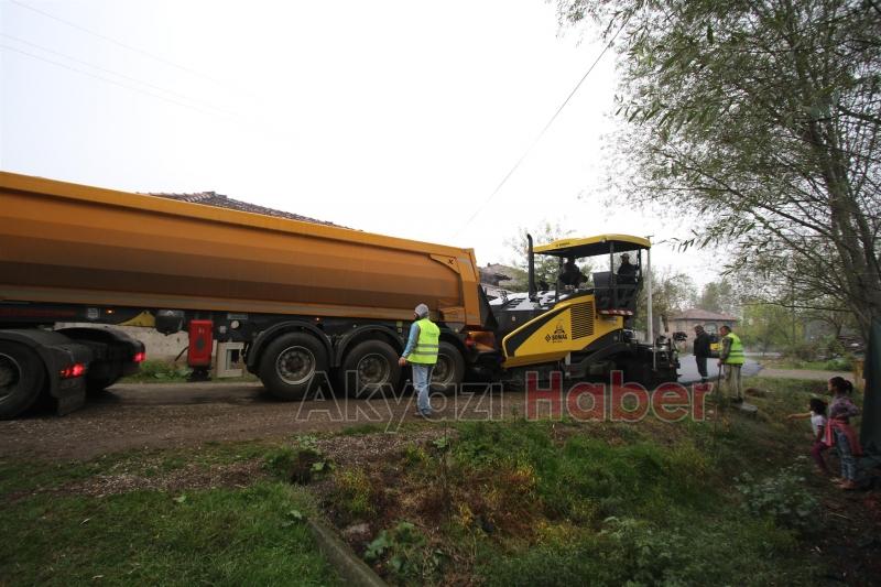 Yenidoğan Mahallesi Sıcak Asfalt Çalışmaları
