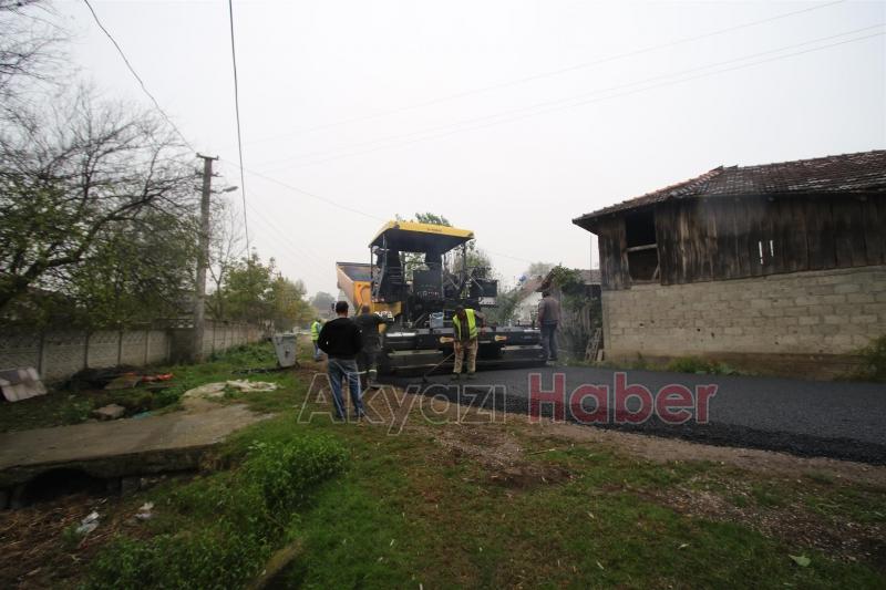 Yenidoğan Mahallesi Sıcak Asfalt Çalışmaları