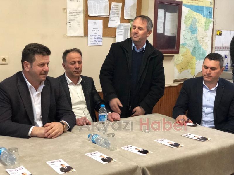 Yenidoğan Mahallesinde vatandaşlarla buluştular