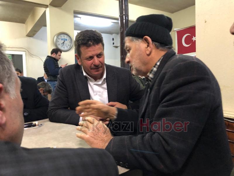 Yenidoğan Mahallesinde vatandaşlarla buluştular