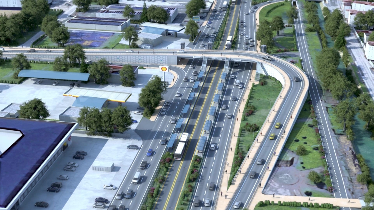 Yenikent trafiğini çarşıya direk bağlayacak yol ve köprü