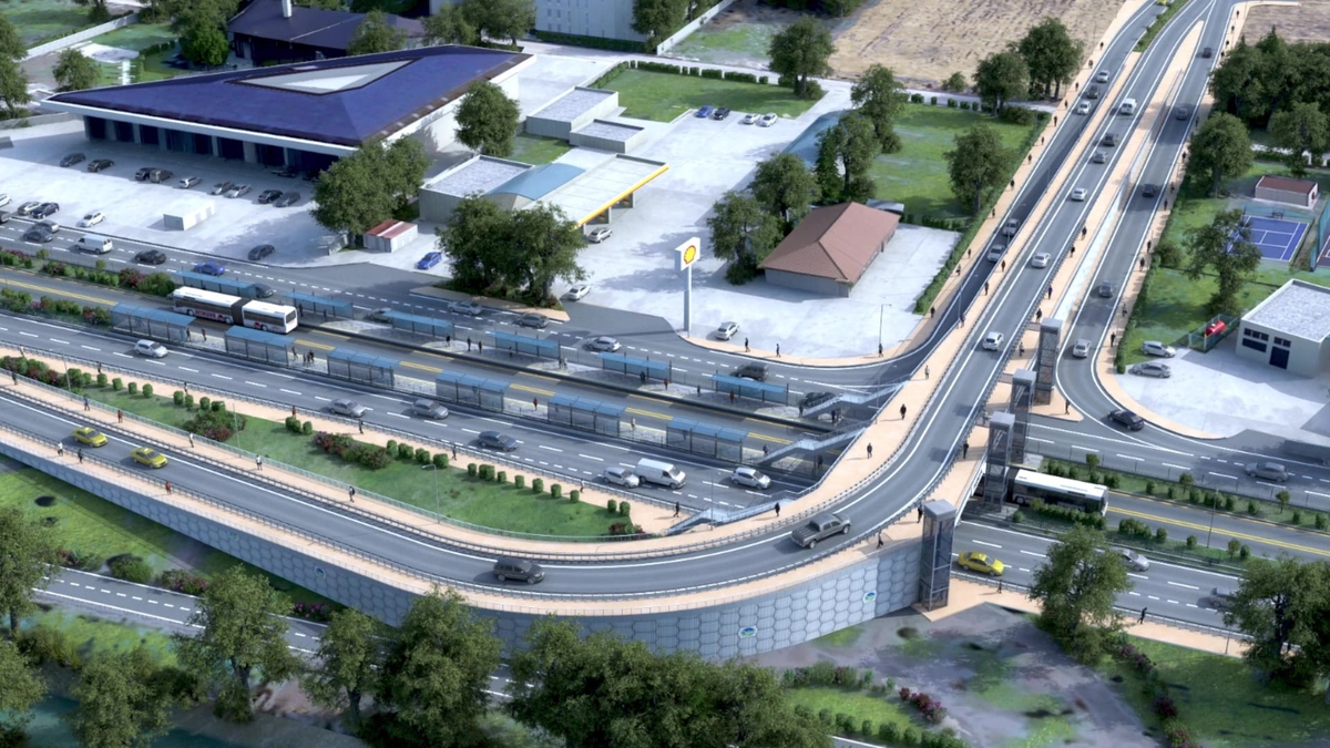 Yenikent trafiğini çarşıya direk bağlayacak yol ve köprü