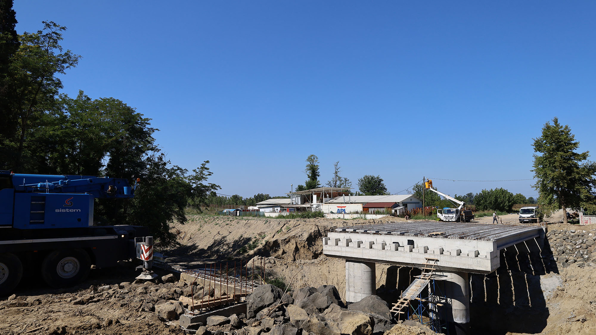 Yeniorman Köprüsü'nde sona geliniyor