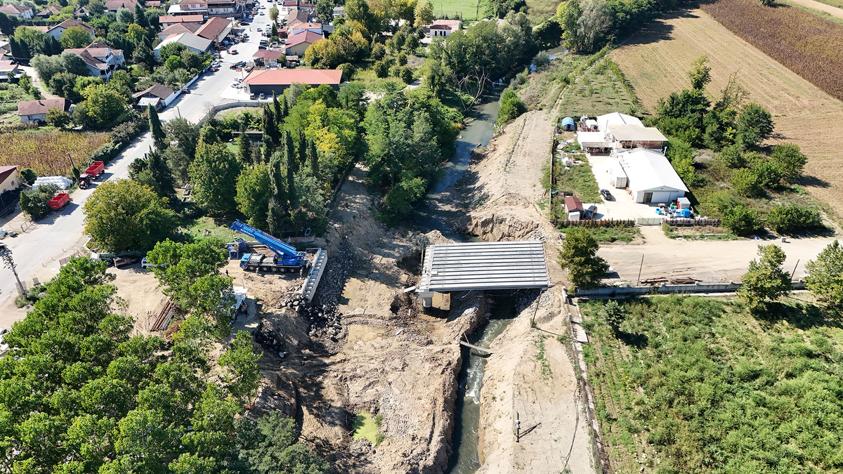 Yeniorman Köprüsü'nde sona geliniyor