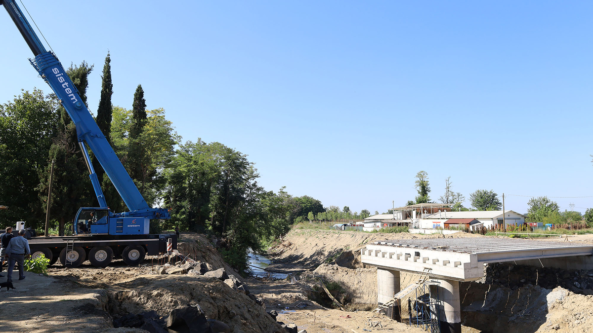 Yeniorman Köprüsü'nde sona geliniyor