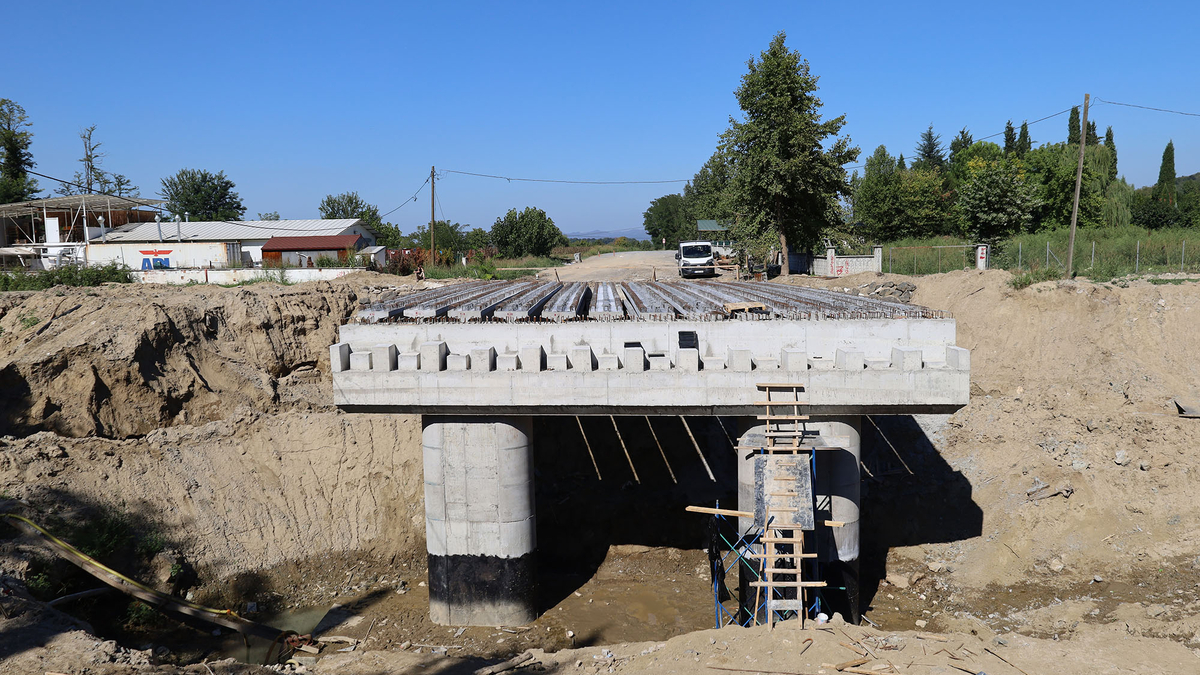 Yeniorman Köprüsü'nde sona geliniyor