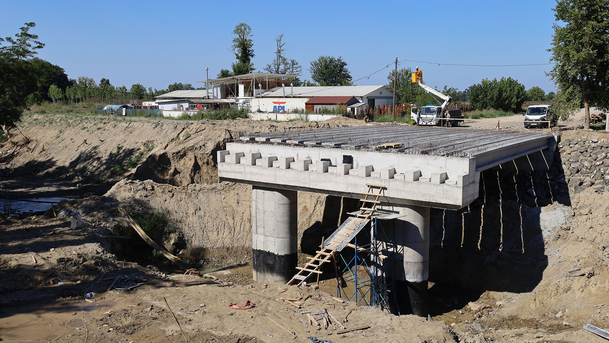 Yeniorman Köprüsü'nde sona geliniyor