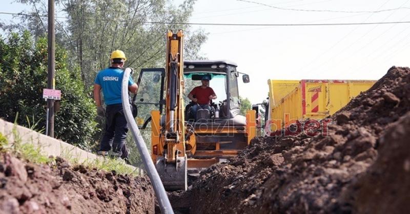 Yeniorman Mahallesi'nde 5 kilometrelik içmesuyu hattı 