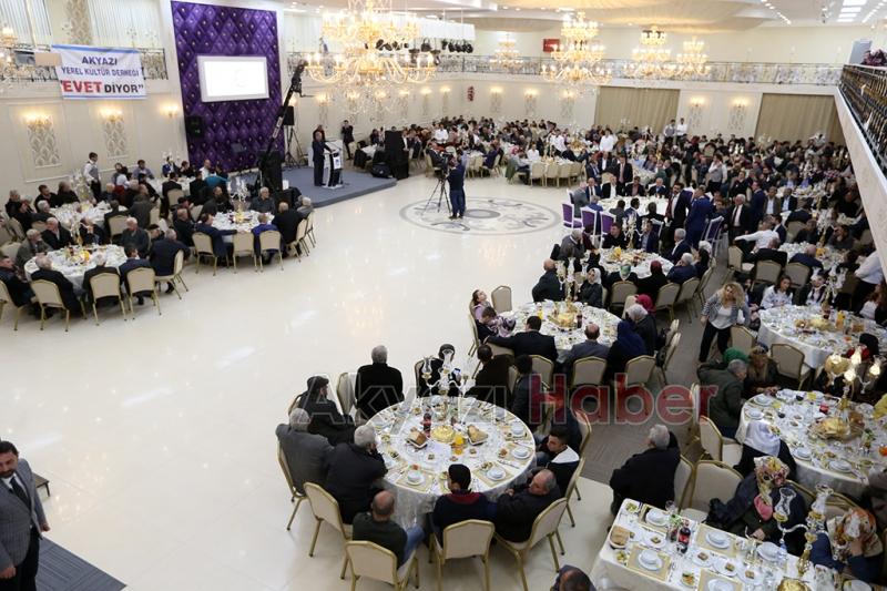 Yerel Kültür Dernekleri Federasyonu Üyeleri Yemekte Bir Araya Geldi