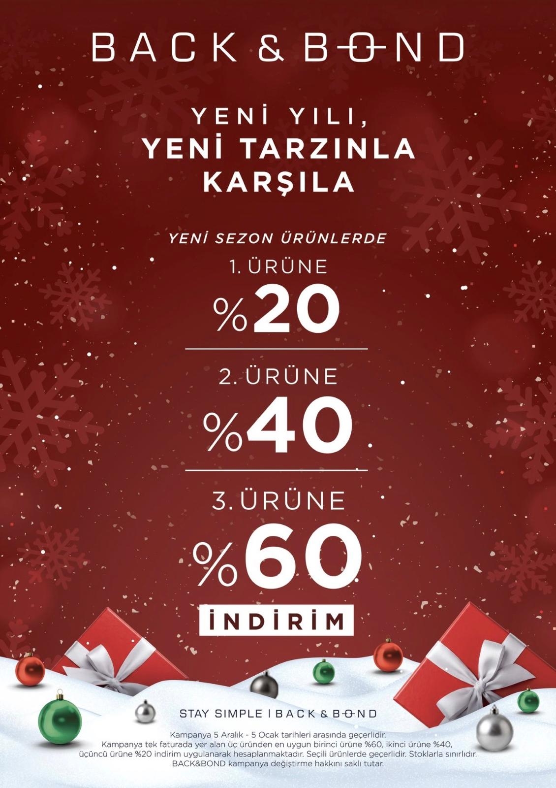 Yılbaşı İndirimleri Başladı! Süvari, Back&Bond ve Allday’den Kaçırılmayacak Kampanyalar