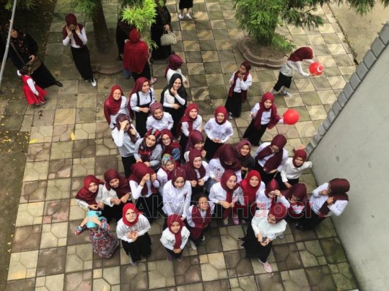 Yıldırım Kız Kuran kursu öğrencileri Şehit ve gaziler için program düzenledi