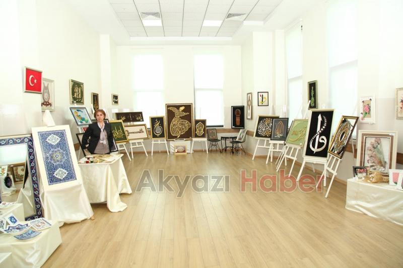 Yılsonu sergi heyecanı Akyazı’da yaşandı