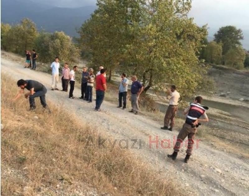 Yol Kenarından Uzun Namlulu Silah Mermisi Bulundu