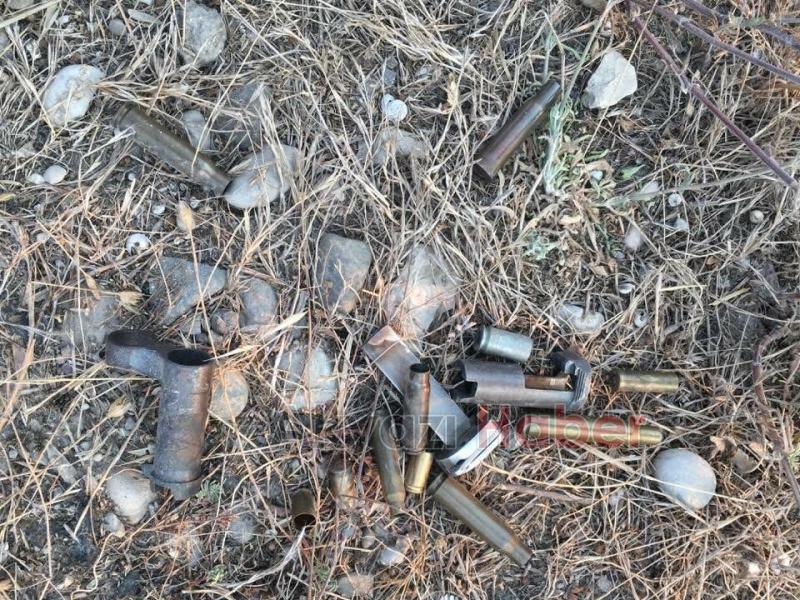 Yol Kenarından Uzun Namlulu Silah Mermisi Bulundu