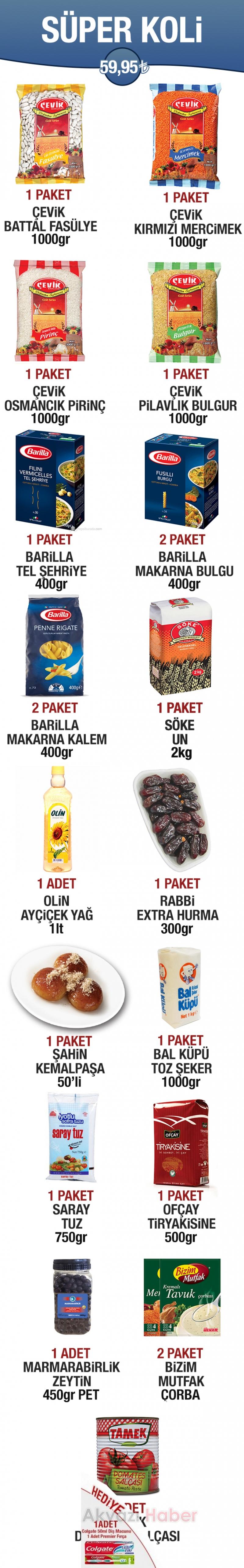 Yolcu Market Kumanya Paketleri