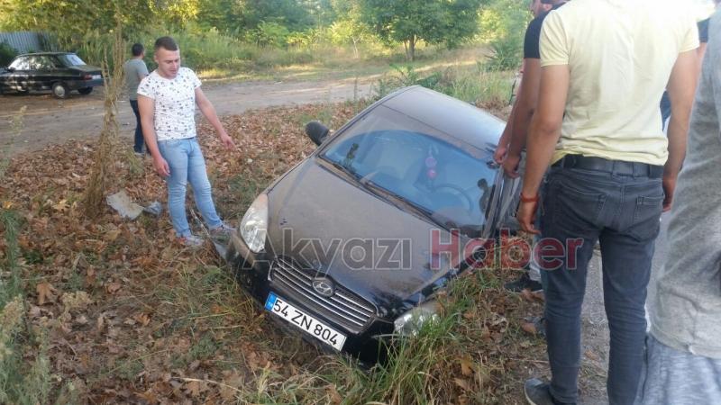 YOLDAN ÇIKTI ÇUKURA DÜŞTÜ