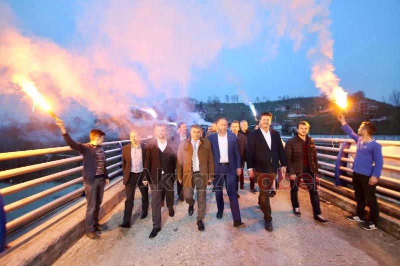 Yongalık ve Taşburunda coşkulu karşılama 