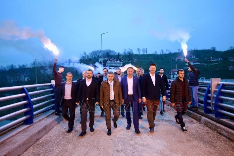 Yongalık ve Taşburunda coşkulu karşılama 