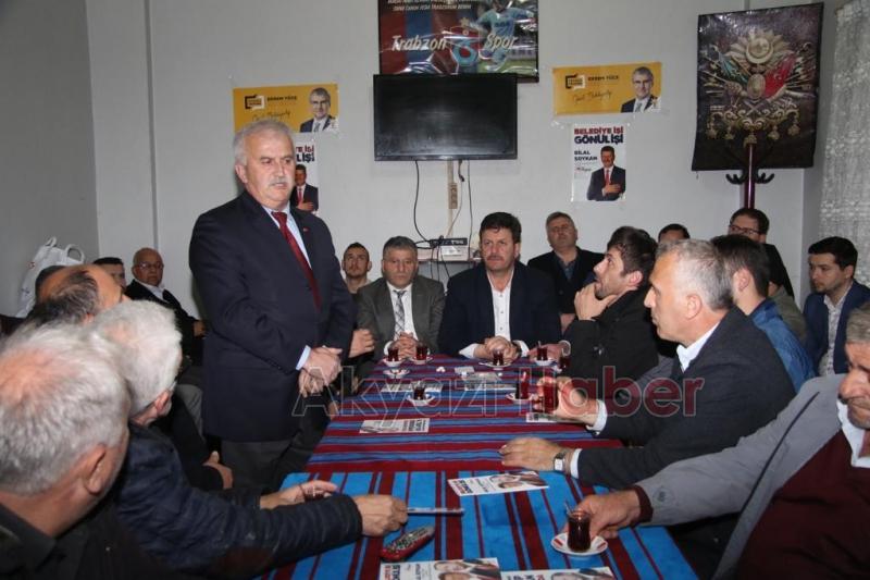 Yongalık ve Taşburunda coşkulu karşılama 