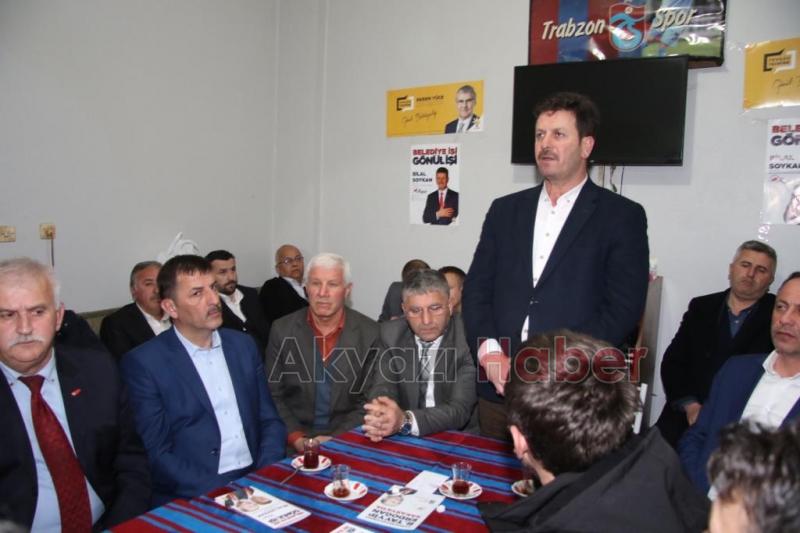 Yongalık ve Taşburunda coşkulu karşılama 