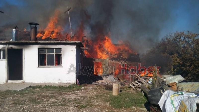  Yörükyeri mahallesinde Yangın