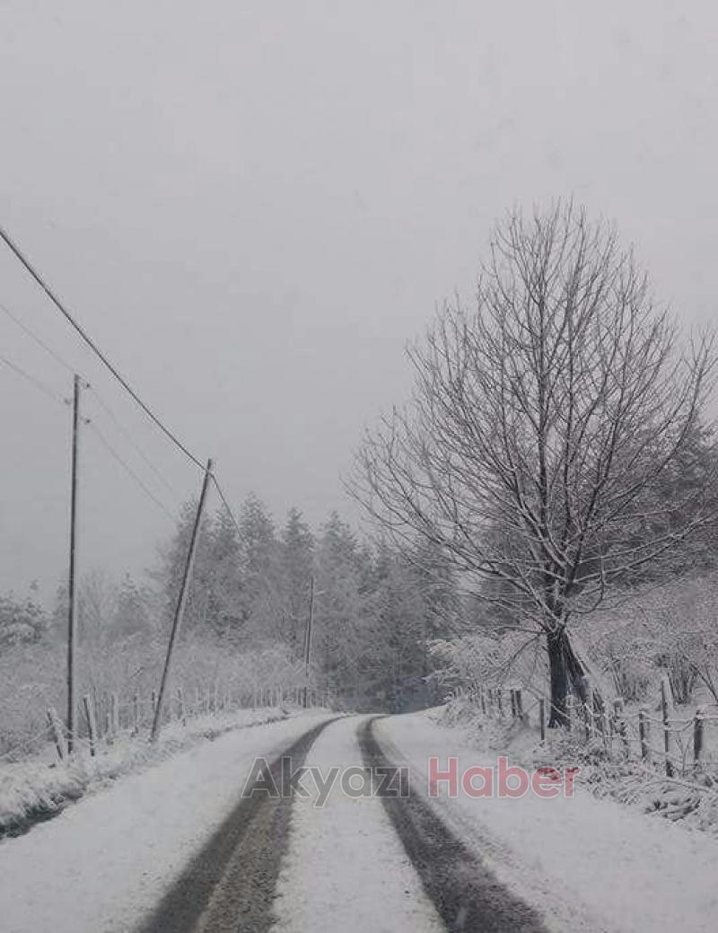YÜKSEK KESİMLERDE KAR YAĞIŞI BAŞLADI