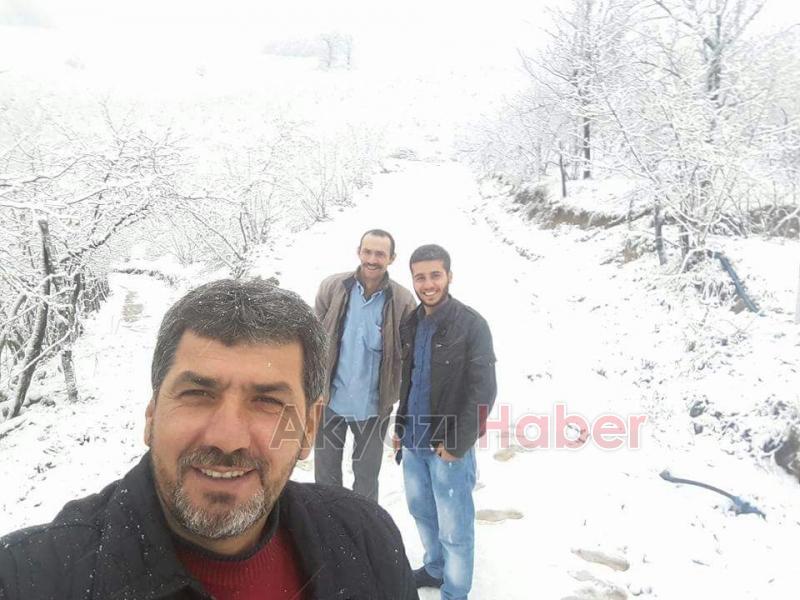 YÜKSEK KESİMLERDE KAR YAĞIŞI BAŞLADI