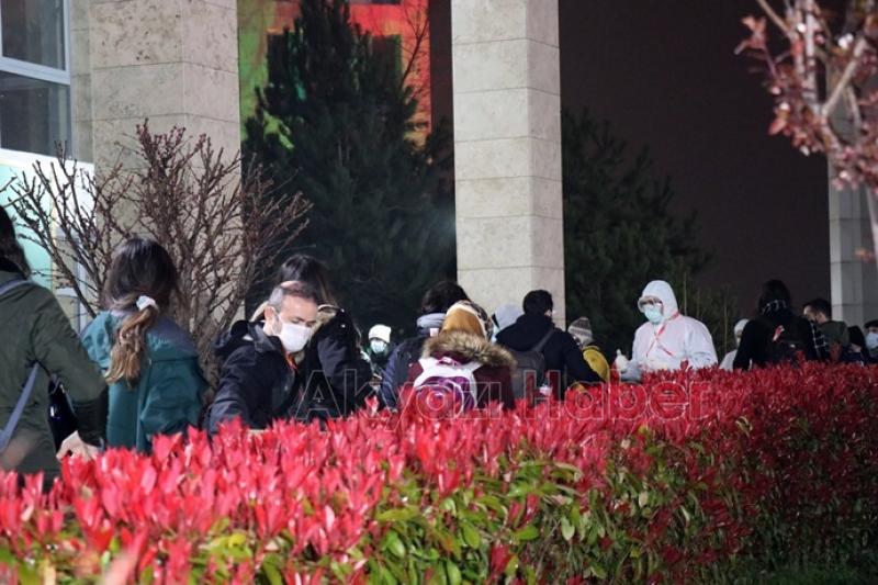 Yurt dışından getirilen ilk kafile Sakaryada karantinada