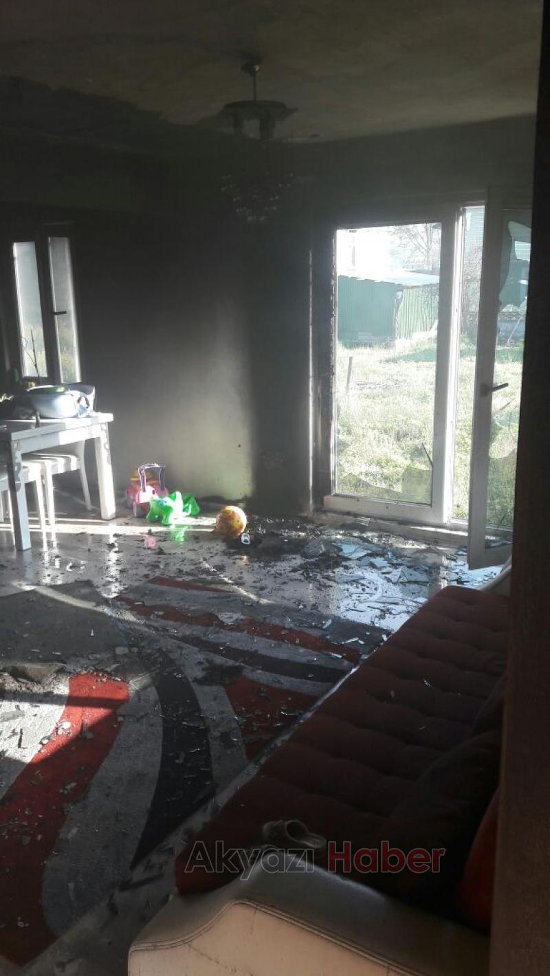 Yuvalak Mahallesi nde Yangın