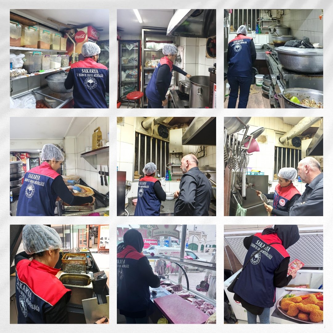 Zehirlenme vakaları sonrası Sakarya alarmda: Gıda denetimleri sıkılaştırıldı