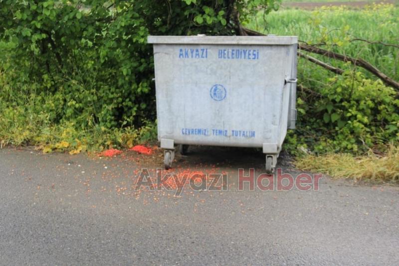 Zehirli mısır bıraktılar