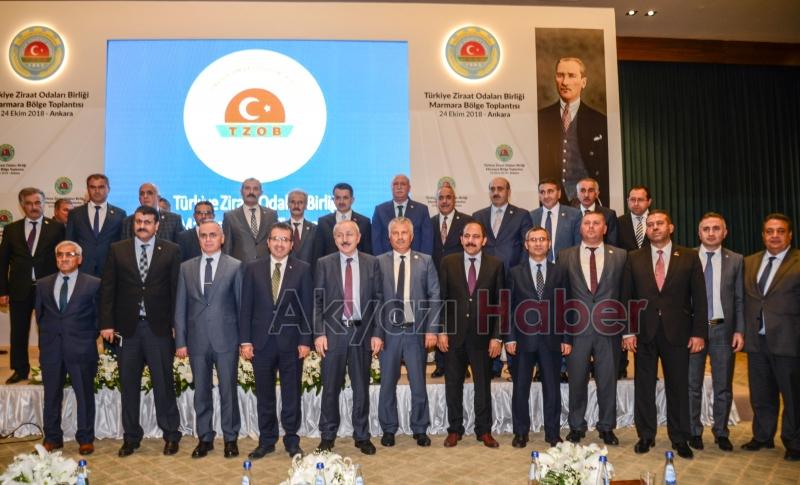 ZİRAAT ODALARI ÇİFTÇİNİN SORUNLARINI TARIM BAKANINA İLETTİ