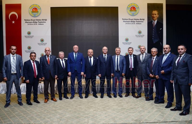 ZİRAAT ODALARI ÇİFTÇİNİN SORUNLARINI TARIM BAKANINA İLETTİ