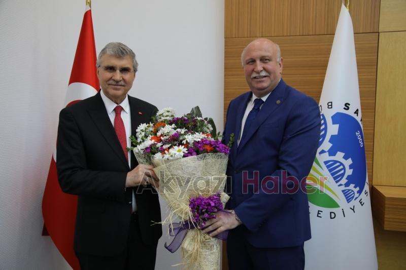 ZİRAAT ODALARINDAN BÜYÜK ŞEHİR BELEDİYE BAŞKANI YÜCE YE ZİYARET