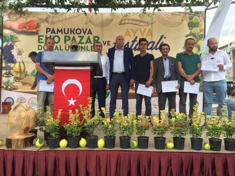 Ziraat Odası Başkanı Bayraktar Pamukova Ayva Festivaline Katıldı