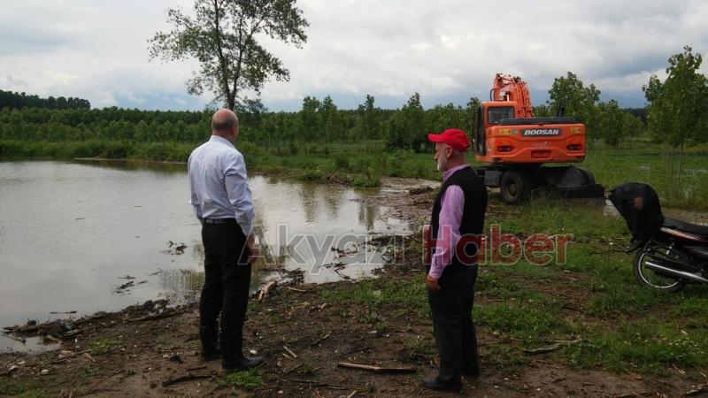 Ziraat Odası Başkanı’ndan Su Altında Kalan Tarım Alanlarında İnceleme