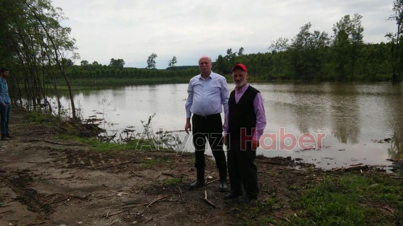 Ziraat Odası Başkanı’ndan Su Altında Kalan Tarım Alanlarında İnceleme