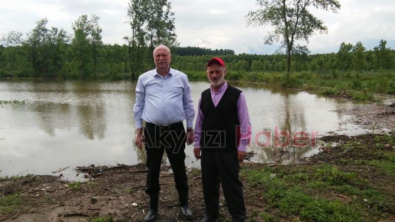 Ziraat Odası Başkanı’ndan Su Altında Kalan Tarım Alanlarında İnceleme