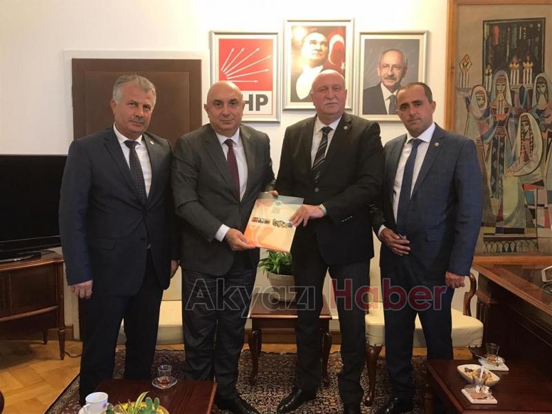 ZİRAAT ODASI BAŞKANLARI ANKARA’YA ÇIKARMA YAPTI