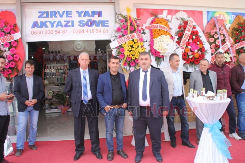 Zirve Yapı Akyazı Söve Törenle Açıldı
