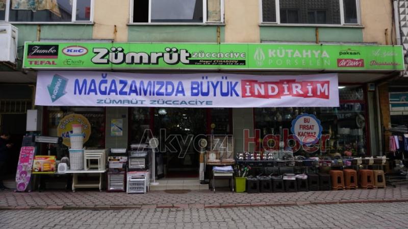 Zümrüt Züccaciyede İndirim Zamanı
