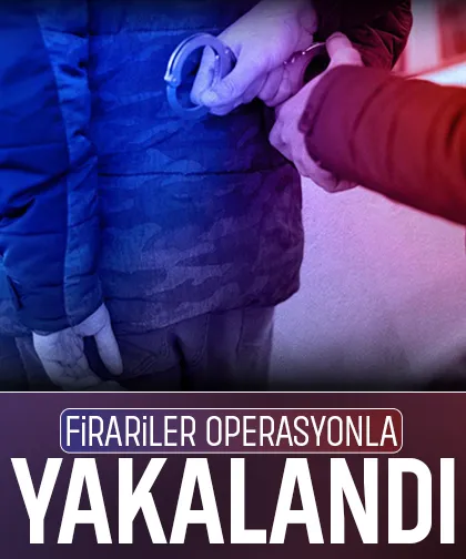 Gaspta hüküm giyen firariler yakalandı