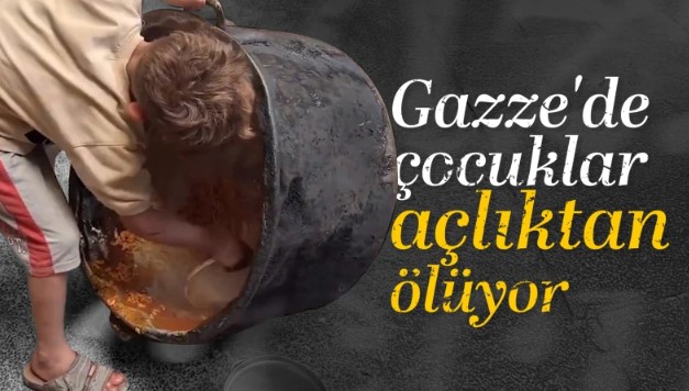 Gazze'de açlık en fazla çocukları etkiliyor