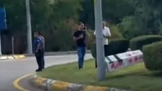 Gazze ve Filistin'e destek için kavşağa kanlı tabut bıraktılar