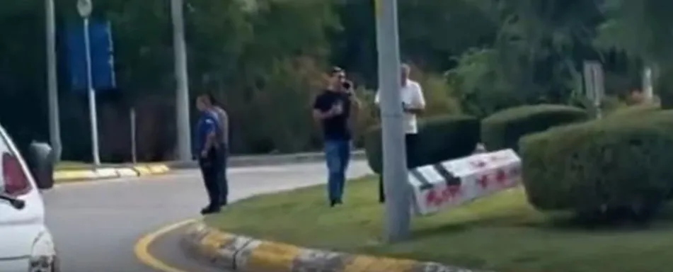 Gazze ve Filistin'e destek için kavşağa kanlı tabut bıraktılar