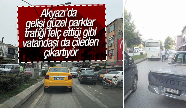 Gelişi güzel parklar trafiği felç ediyor