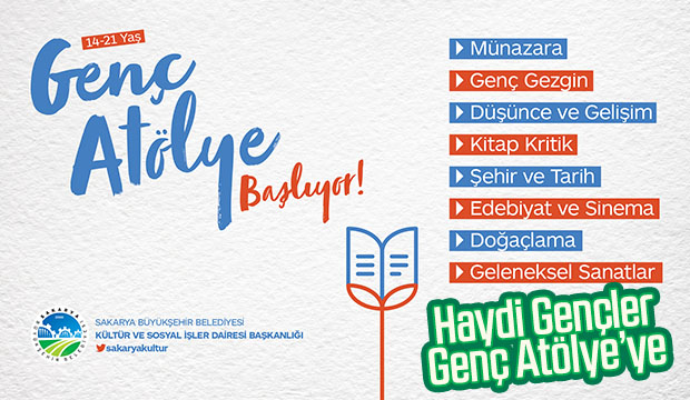 Genç Atölye kayıtları başladı