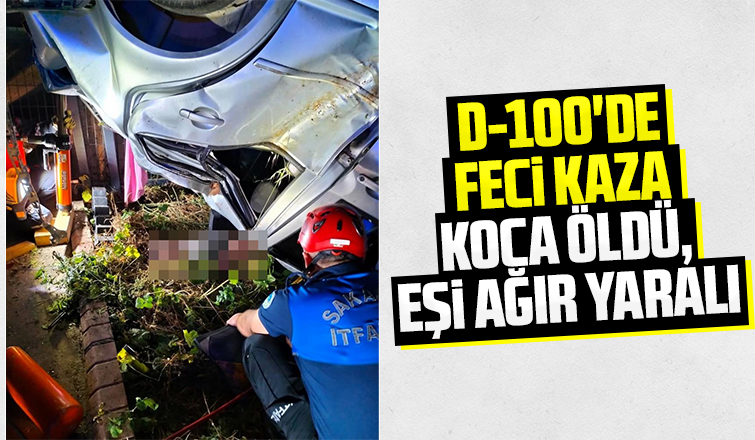 Genç çifti kaza ayırdı