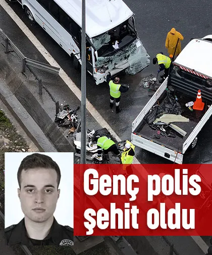 Genç polis şehit oldu