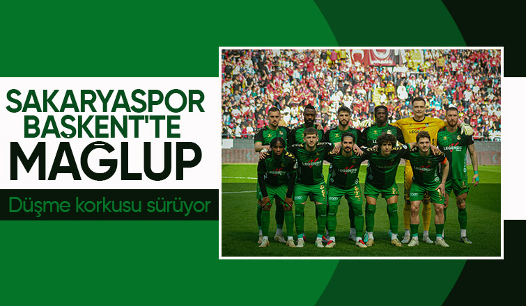Gençlerbirliği 1 Sakaryaspor 0